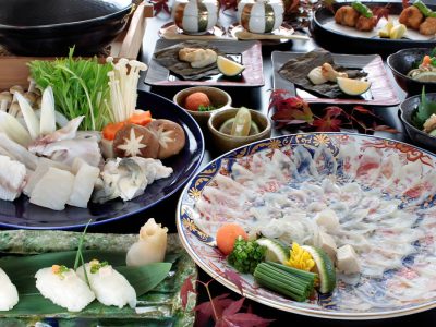【冬季限定】ふぐのフルコース会席提供開始にあわせ宿泊プランも同時販売スタート（松秀）